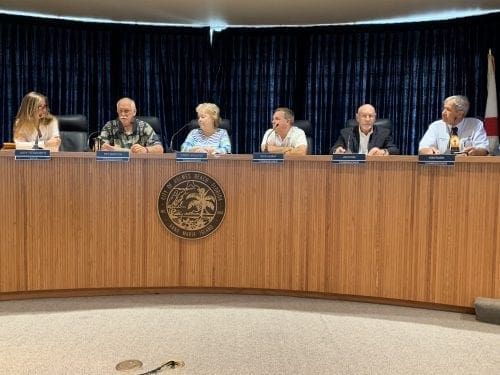 Holmes Beach swearing in commission