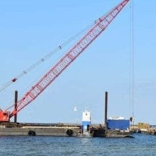 Pier repairs resume