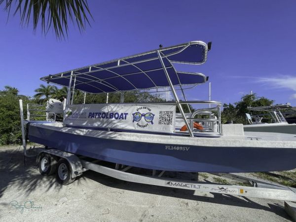 Suncoast Waterkeeper christens new patrol boat
